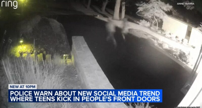 Sleepy Hollow police warn homeowners about dangerous teen door-kicking social media trend going viral on TikTok