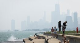 Smoke from Canadian wildfires brings unhealthy air to large swaths of the Midwest