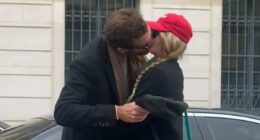 Sophie Turner's kiss with aristocrat Peregrine Pearson was 'one-sided'