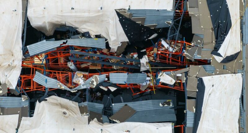 Storms kill 1, injure another and displace hundreds of inmates in Nebraska