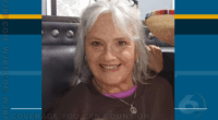 Susan Rhodes told police that an unknown elderly couple picked her up, reports say
