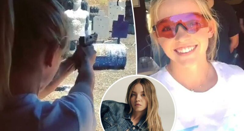 Sydney Sweeney’s gun range skills go viral after American Eagle ad uproar: ‘Wifey material’
