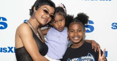 TEYANA TAYLOR GOES ON PRESS RUN WITH DAUGHTERS, OPENS UP ABOUT HEALTH SCARE