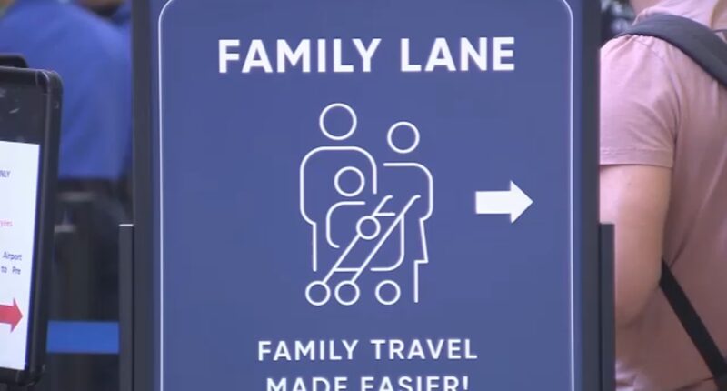 TSA expands security checkpoint lanes for families with children and military members