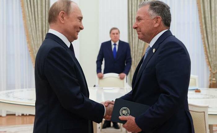 The Latest: Putin hosts Trump envoy Witkoff for crucial talks on Ukraine peace deal