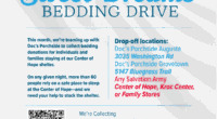 The Salvation Army of Augusta collecting bedding for Center of Hope shelter