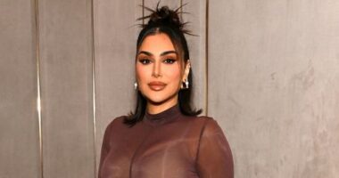 Huda Kattan attends the Huda Beauty Easy Blur Event on August 14, 2024, in New York.