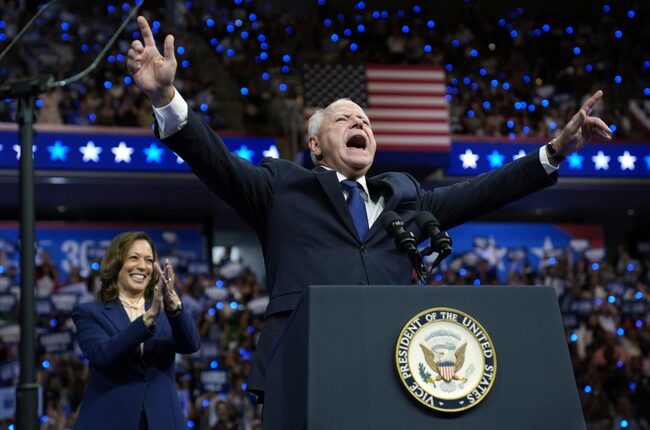 Tim Walz Has the Sads—'I Get Tired of Myself at Times'
