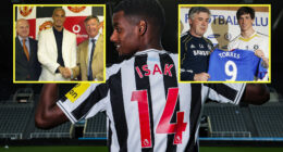 Top 10 highest Premier League transfers after inflation has Alexander Isak NINTH despite record move