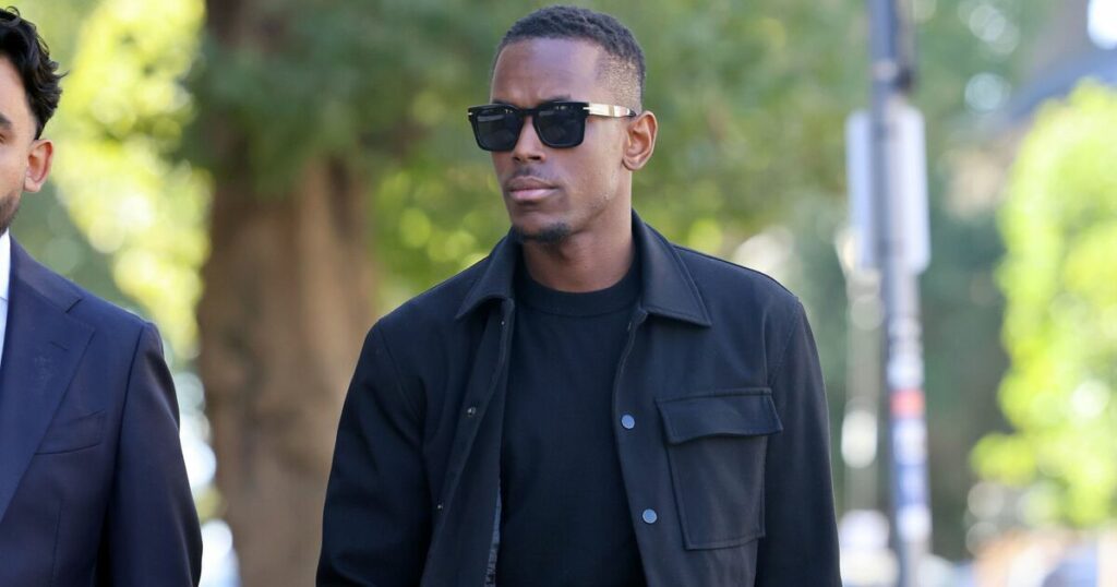 Top Boy star Micheal Ward arrives at court after being charged with rape