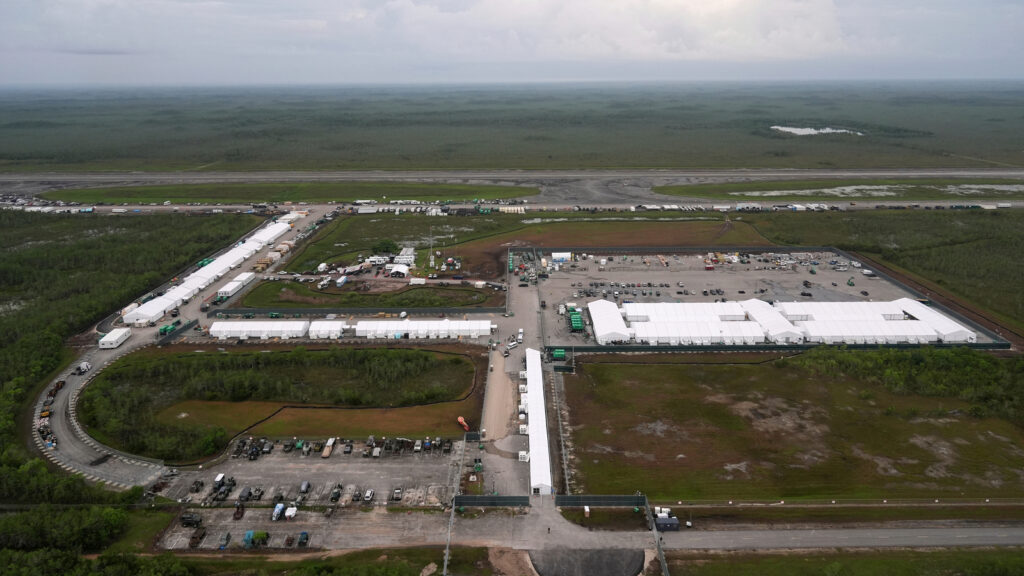 Top Florida official says 'Alligator Alcatraz' will likely be empty within days, email shows