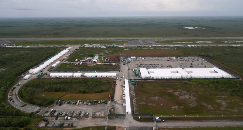 Top Florida official says 'Alligator Alcatraz' will likely be empty within days, email shows