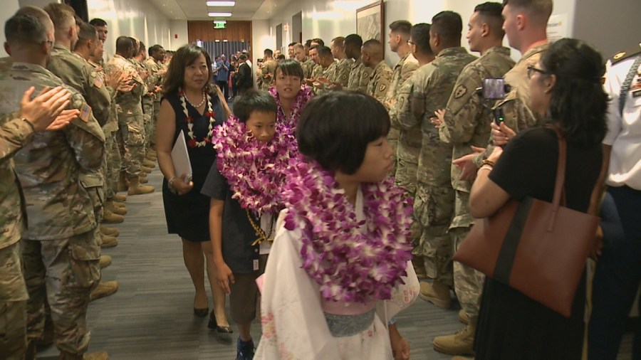 Tradition continues as a new group of Osaka orphans is welcomed to Hawaii