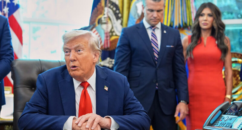 Trump signs executive order requiring new training for National Guard troops