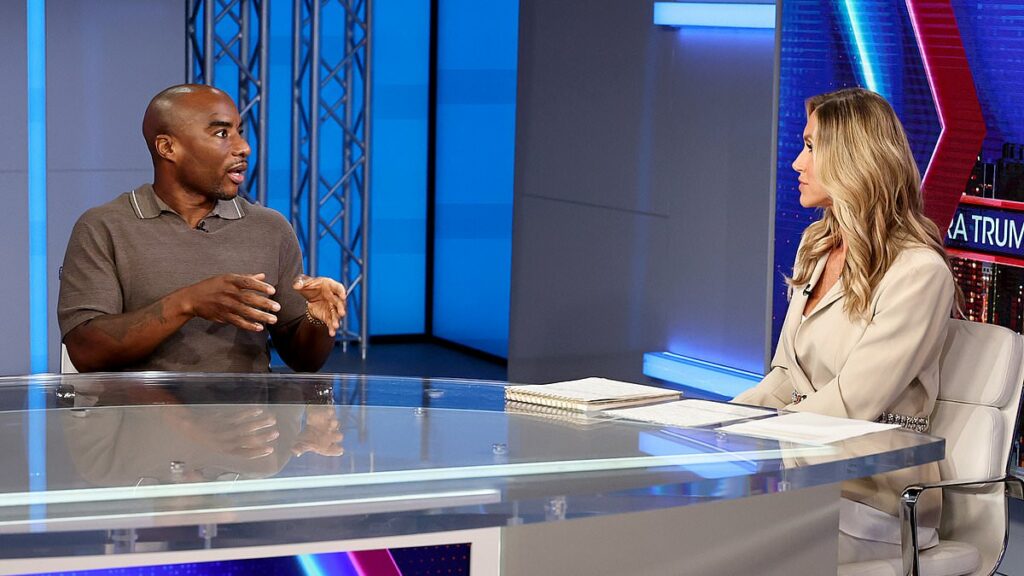 Trump tears apart 'racist sleazebag' Charlamagne Tha God after he criticized the president in front of his daughter-in-law