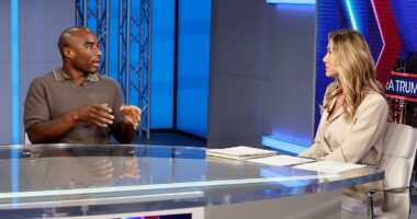 Trump tears apart 'racist sleazebag' Charlamagne Tha God after he criticized the president in front of his daughter-in-law