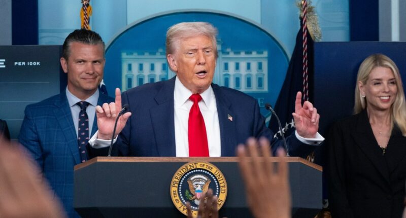 Trump warns Democratic-led cities after federalizing DC police