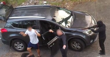 Two men have been charged with kidnapping and murdering a 52-year-old man in Brisbane.