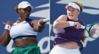 US Open opponents Taylor Townsend and Jelena Ostapenko get into a tense back-and-forth argument after match