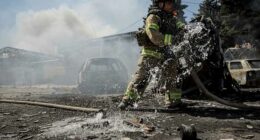 Ukrainian defenses face a challenge as Russian troops make gains ahead of the Putin-Trump summit