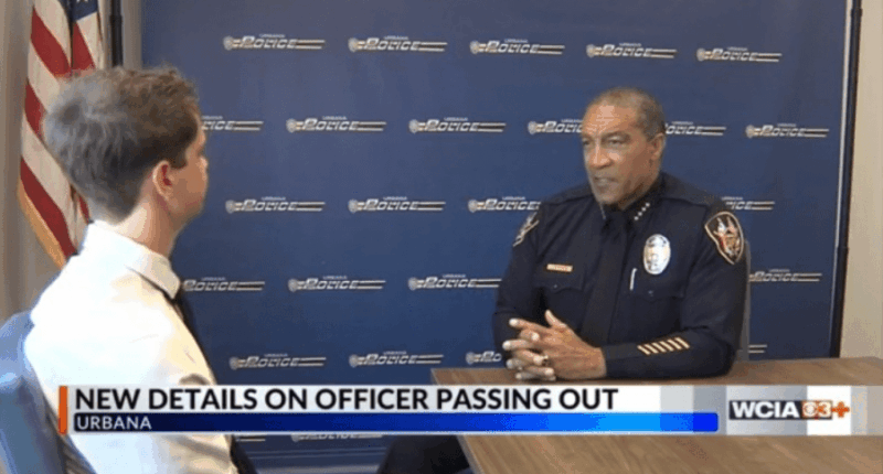 Urbana Police Chief sets record straight on traffic stop that caused officer to pass out