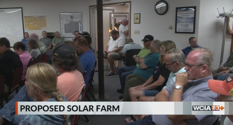 Vermilion Co. village residents push back against proposed solar farm