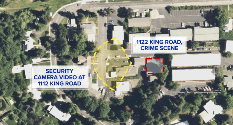 Video shows Bryan Kohberger's car circling Idaho murder scene