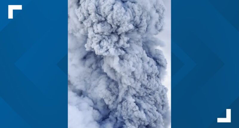 Volcano in Russia's Far East erupts for the first time in hundreds of years