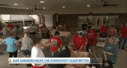 Volunteer effort brings beds to children in need