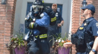 WATCH: Firefighters save baby trapped in basement during house fire