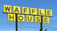 Waffle House cooks up special waffle for 70th birthday