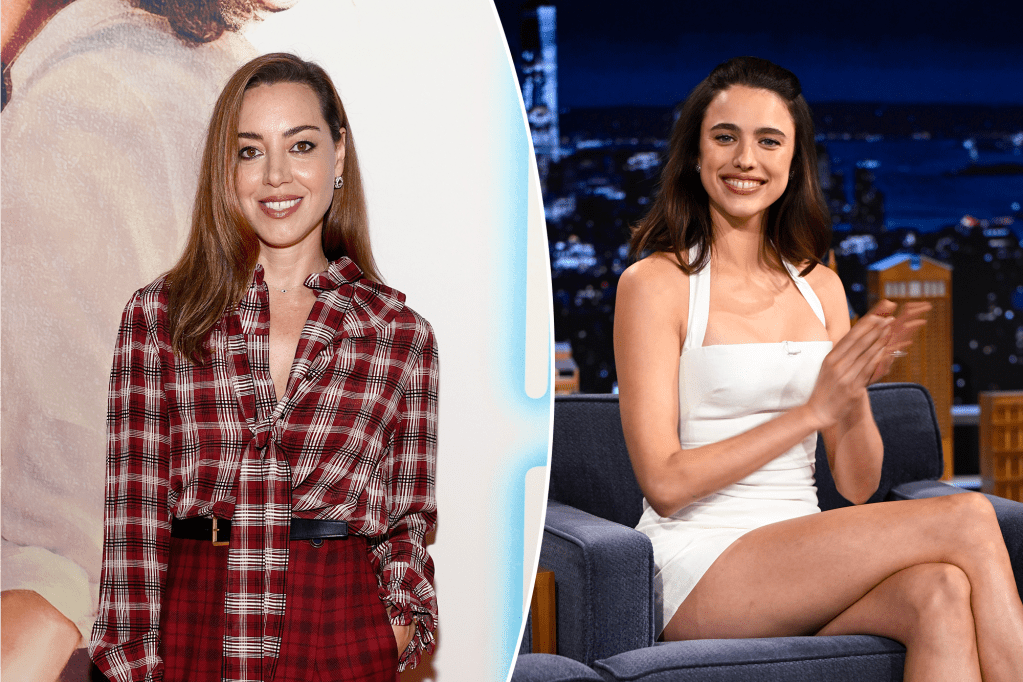 Watch Aubrey Plaza, Margaret Qualley’s unhinged ‘Honey Don’t!’ press tour