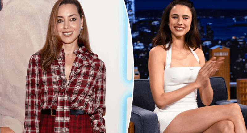 Watch Aubrey Plaza, Margaret Qualley’s unhinged ‘Honey Don’t!’ press tour