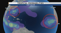 Watching 2 areas for potential early September tropical activity