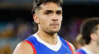 Jamarra Ugle-Hagan of the Bulldogs