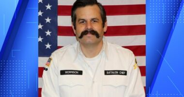 John Morrison's firefighter headshot