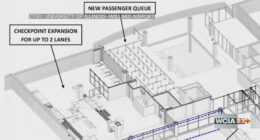 Willard Airport building new security checkpoint