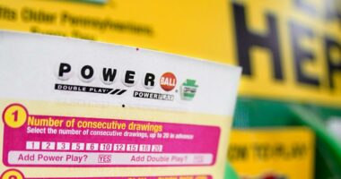 Winning Powerball numbers for August 23, 2025
