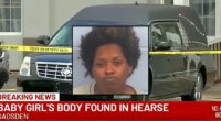 Woman kills baby, leaves body in funeral home hearse: Cops