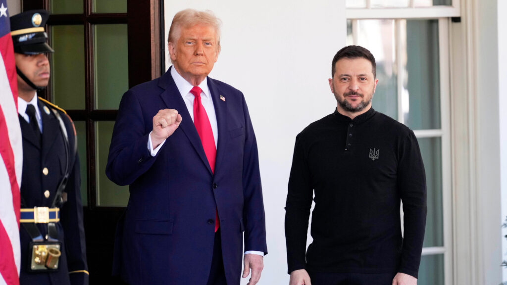 Zelenskyy-Trump meeting: Ukraine's leader brings Europe's top leaders with him to meet Trump on ending Russia's war