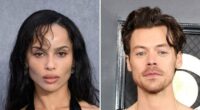 Zoe Kravitz and Harry Styles Link Arms During Walk Through Streets of Rome