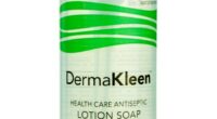 DermaKleen lotion soap with vitamin E.