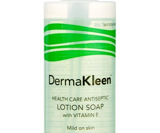 DermaKleen lotion soap with vitamin E.