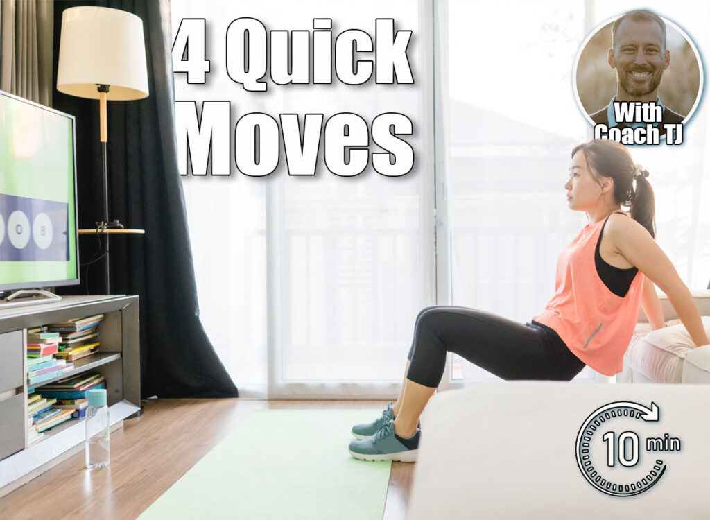 4 Commercial Break Moves That Sculpt Your Body While Watching