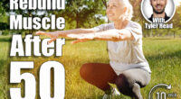 Positive aged woman doing squats in the park. 4 Daily Bodyweight Exercises That Reverse Muscle Loss After 50. Cover