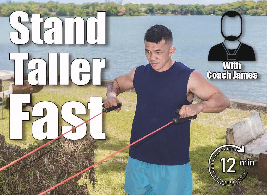 5 Bodyweight Posture Exercises That Make You Look Taller After 50