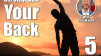 Man doing stretching exercise. 5 Daily Moves to Strengthen Your Back After 50 Cover