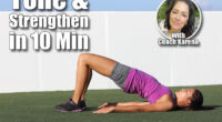 Fitness woman doing bodyweight glute floor bridge pose yoga exercise. Fit Asian woman exercising glutes muscles with floor bridge butt raise during summer in outdoor gym on grass. 5 Simple Exercises That Reshape Your Body in Just 10 Minutes After 40. Cover