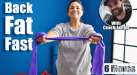 6 Standing Exercises That Eliminate Back Fat in 30 Days After 45