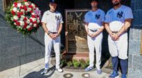 Aaron Boone on laying wreath on 9/11 monument: 'Really meaningful'